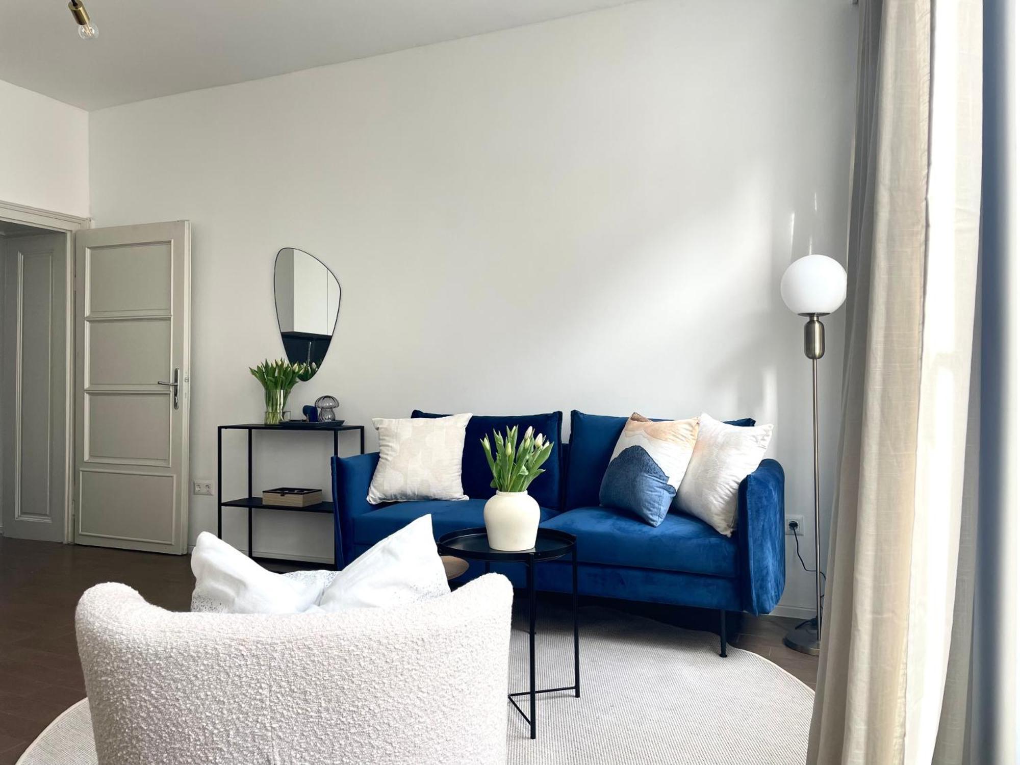 The Blue Viecation Apartment Wina Bagian luar foto